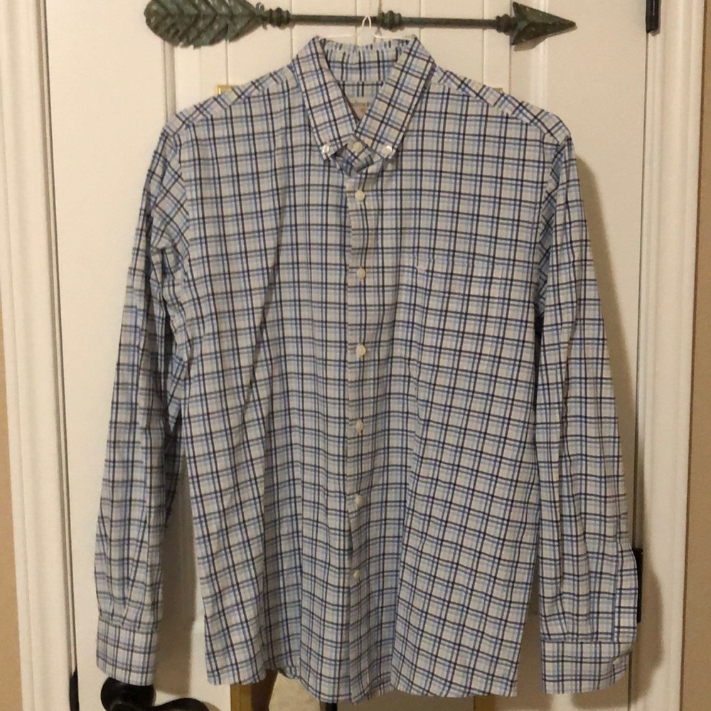 Dockers Men Dress Shirt Button Down